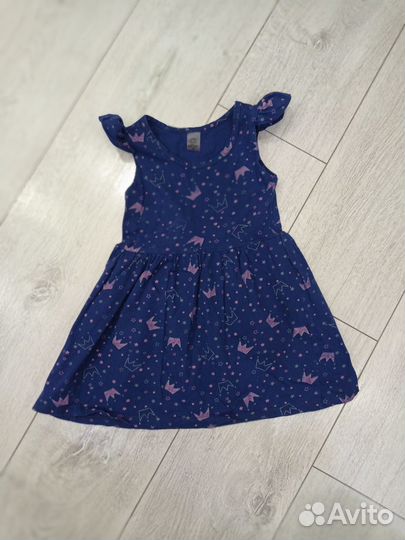 Вещи пакетом на девочку 86-92р