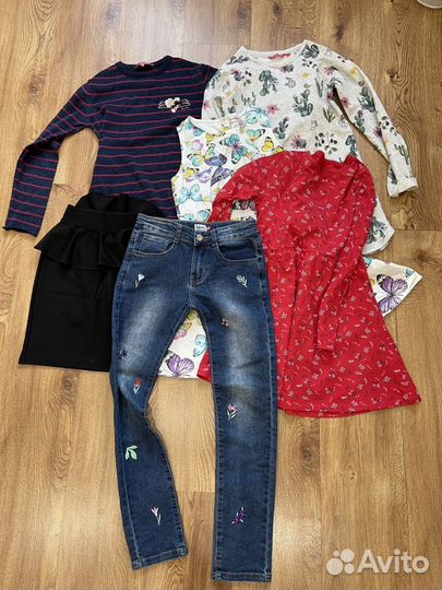 Пакет вещей для девочки 146