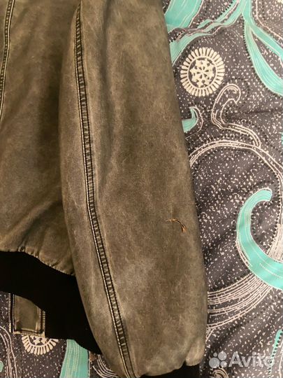 Куртка кожаная мужская