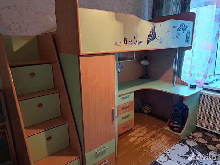 Кровать-чердак