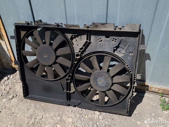 Вентилятор радиатора в сборе Пежо Боксер