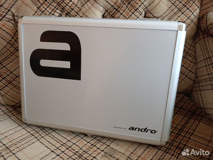Алюминиевый чехол для настольного тенниса Andro
