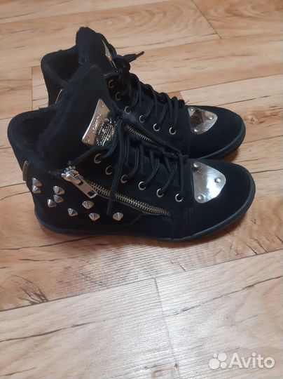 Ботинки демисезонные для девочки Mini Men