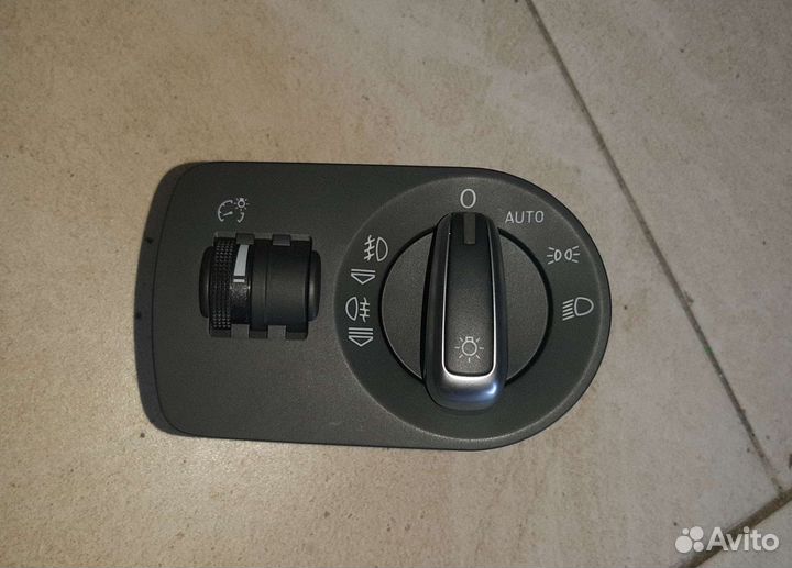 Переключатель света ауди а3 8р рест.2