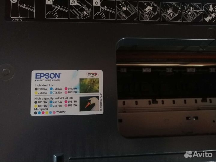 Цветной принтер Epson t50 stylus photo