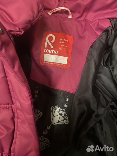 Пуховик для девочки 128