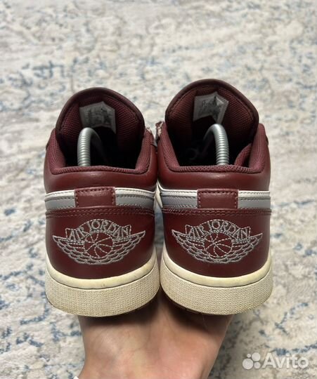 Nike air jordan 1 low bordeaux оригинал