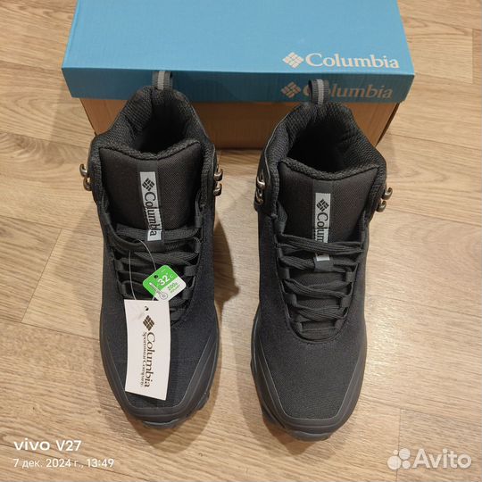 Ботинки зимние новые Columbia Gore-tex Lux до -32