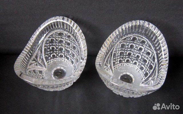 Ваза хрусталь конфетница СССР русский камень