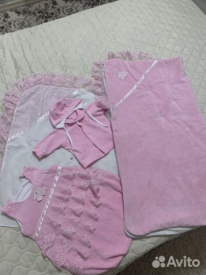 Конверт на выписку для девочки