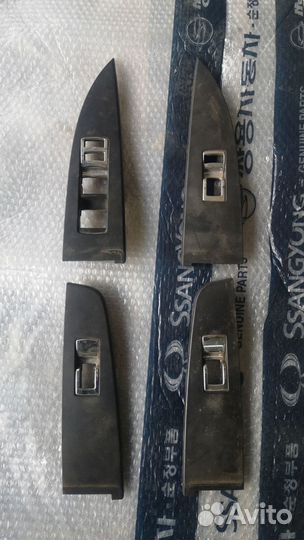 Накладка блока управления стеклоподъемниками задня