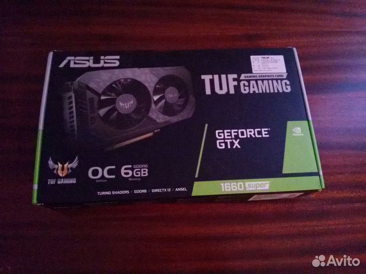 Asus TUF GTX 1660 super