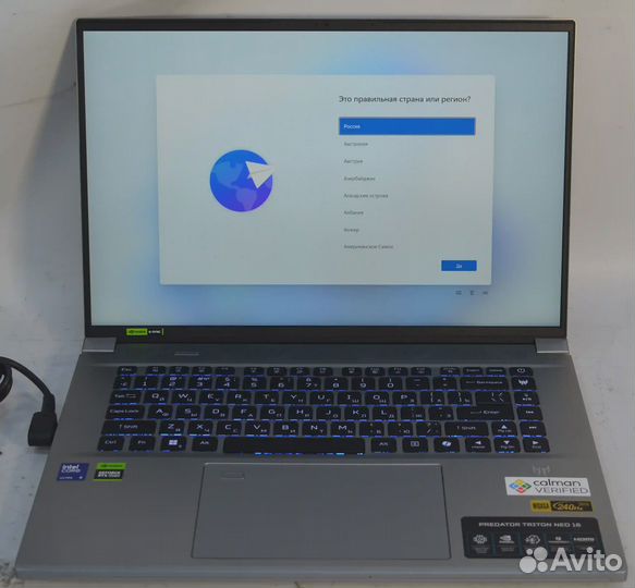 Ноутбук acer Predator Triton Neo 16 PTN16-51-988U