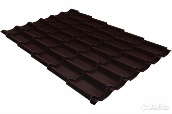 Металлочерепица Гранд Лайн Classic 0,45 PE Zn 100