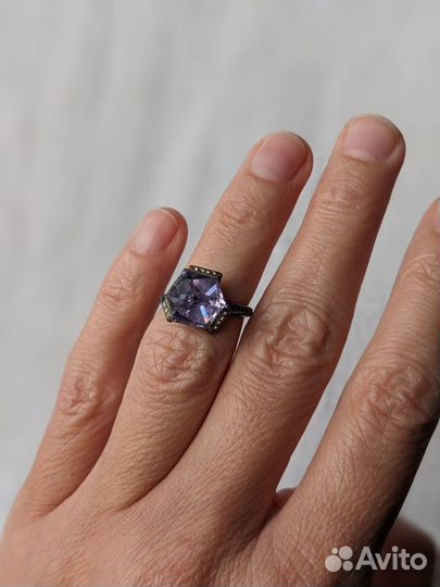 Гарнитур(серьги, кулон, кольцо) Памир Swarovski