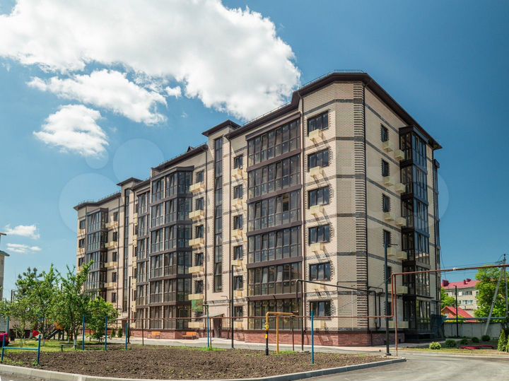 2-к. квартира, 52,5 м², 4/6 эт.