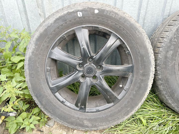 Литые диски R17 с резиной nokian Volvo XC90