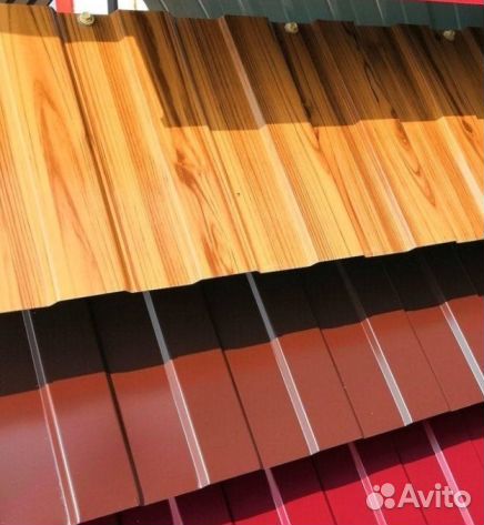 Профнастил С8 окрашеный, м2