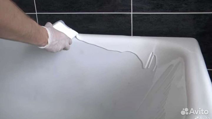 Реставрация Ванн Акрилом Мрамором Гарантия 5 лет