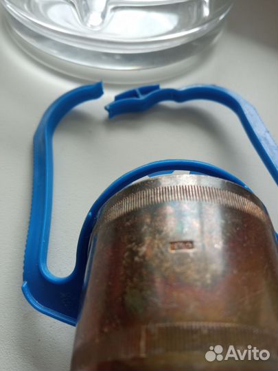 Чайник и сахарница серебрение