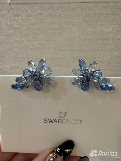 Серьги Swarovski Gema