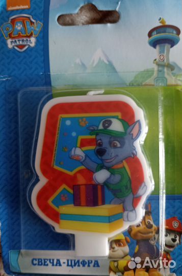 Свеча на торт