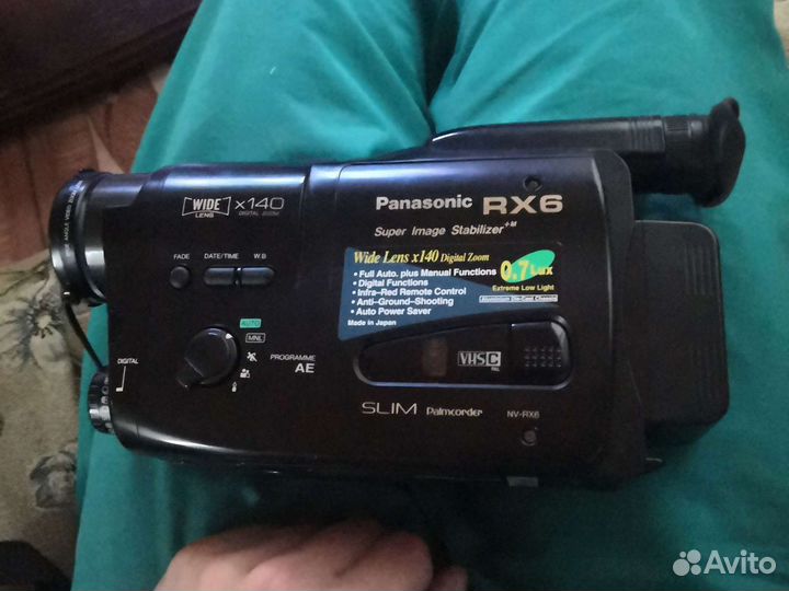 Видеокамера panasonic rx6