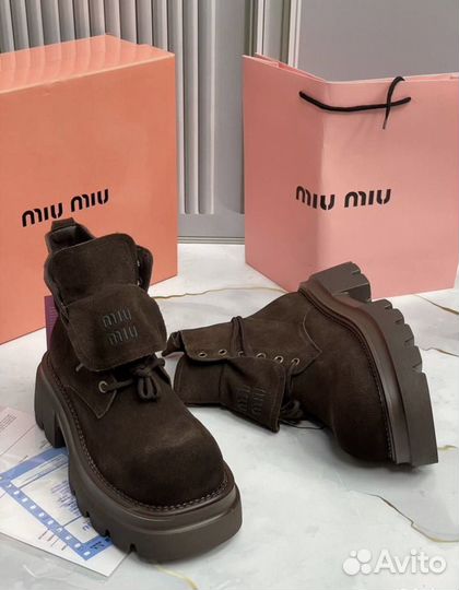 Ботинки женские Miu Miu