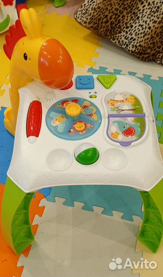 Развивающий музыкальный столик fisher price