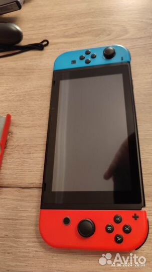 Nintendo switch rev 2 прошитая sd 128gb