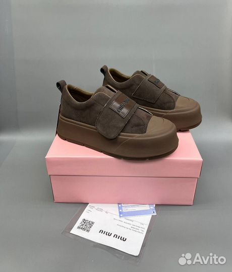 Кеды Miu Miu На Липучке Размеры 36-40