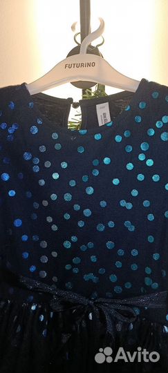 Платье праздничное новогоднее для девочек 122