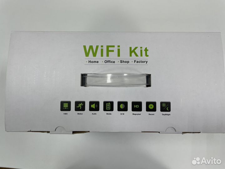 4 камеры ip wi-fi 5мп Комплект видеонаблюдения
