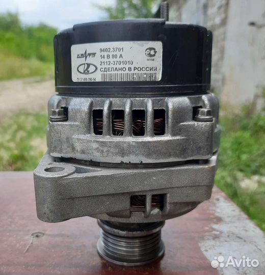 Генератор ваз 2112 80А