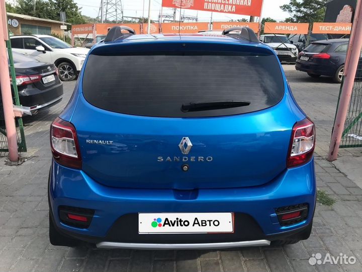 Renault Sandero Stepway 1.6 AT, 2018, 72 900 км