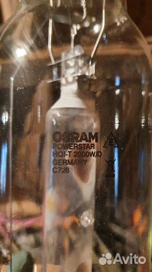 Лампа металлогалогеновая osram powerstar hqi t 200