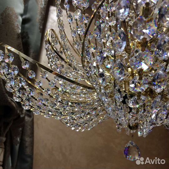 Люстра хрустальная Чехия