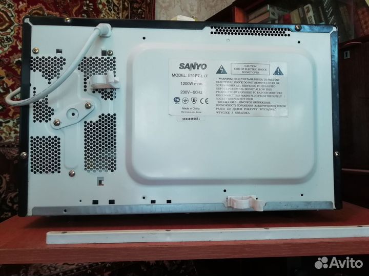 Микроволновка sanyo