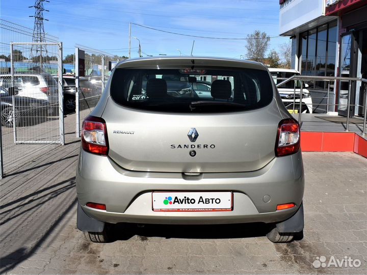 Renault Sandero 1.6 МТ, 2016, 14 408 км