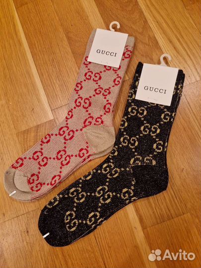 Носки женские с люрексом