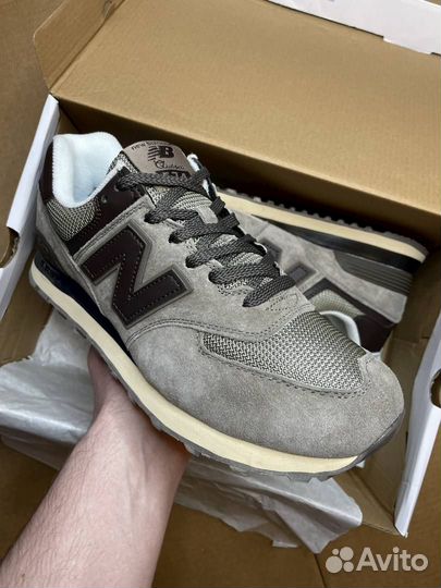 Кроссовки New Balance 574 (коричневые)
