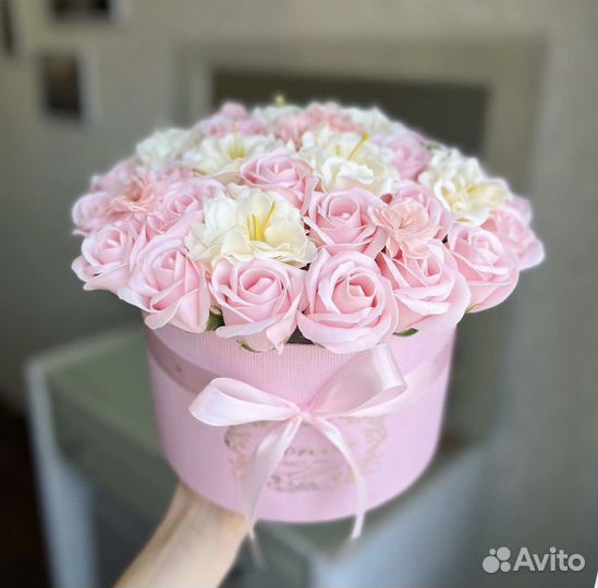 Мыльные розы букеты