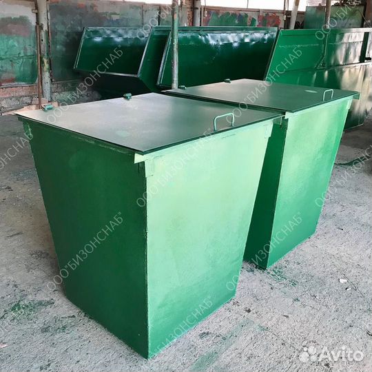 Контейнер для отходов уличный 0,75 м3 Арт 2814