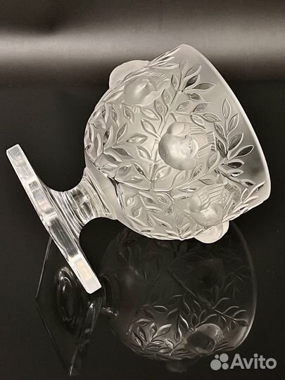 Хрустальная Ваза Lalique Elisabeth 1961г