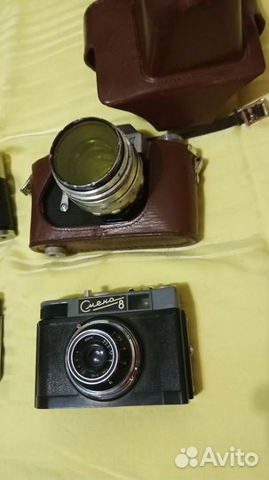 Фотоаппараты ссср:Зенит3м,чайка-2, Фею 5в,смена8