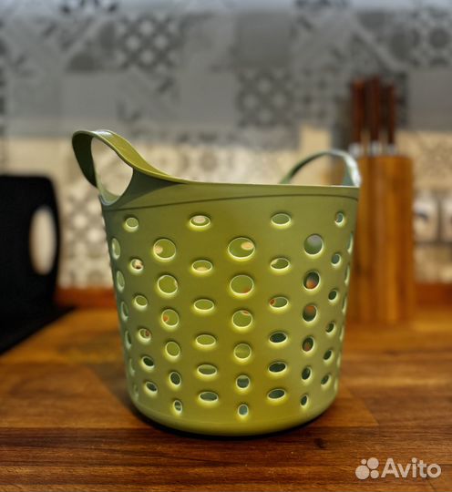 Корзинка гибкая для белья и игрушек 4 литра