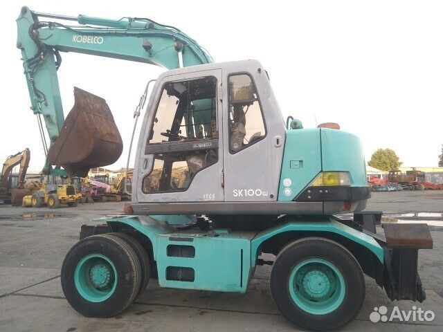 Колёсный экскаватор Kobelco SK100W-2, 2002