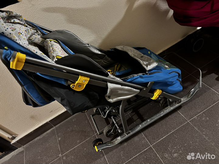 Коляска санки