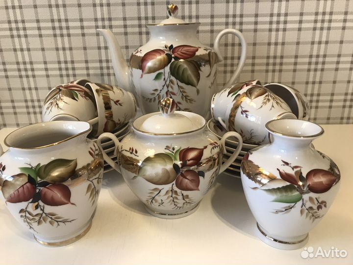 Сервиз кофейный «Сентябрь» лфз