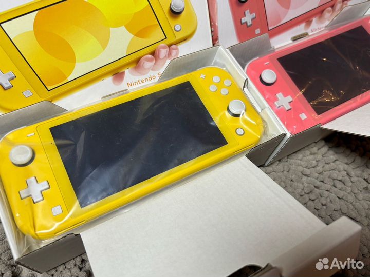 Nintendo Switch Lite Прошитая +micro sd 128